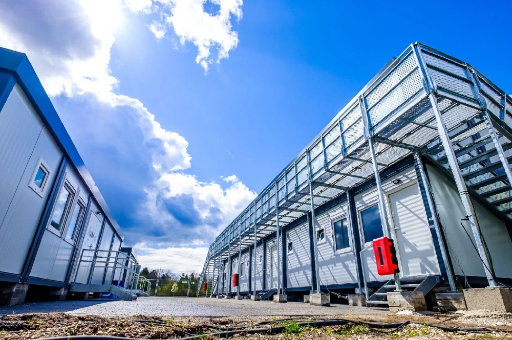 Modulare Containerlösungen für Flüchtlingsunterkünfte